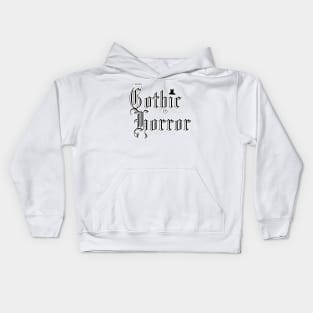 I write Gothic Horror Kids Hoodie